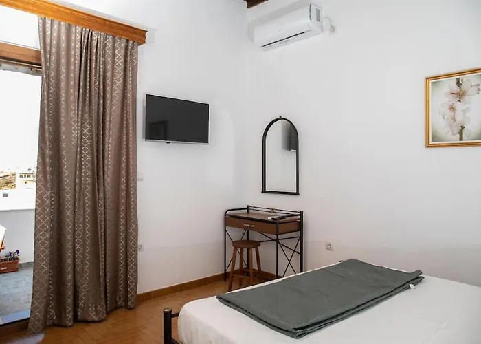 Cycladic Sea View House Near The Castle Lejlighed *