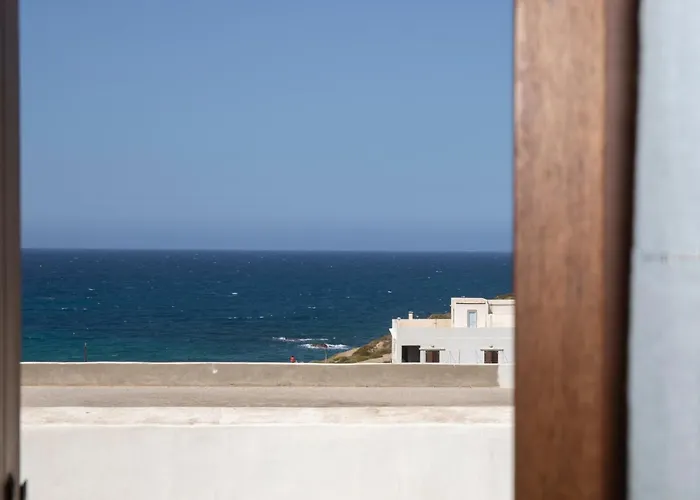 Cycladic Sea View House Near The Castle Lejlighed *